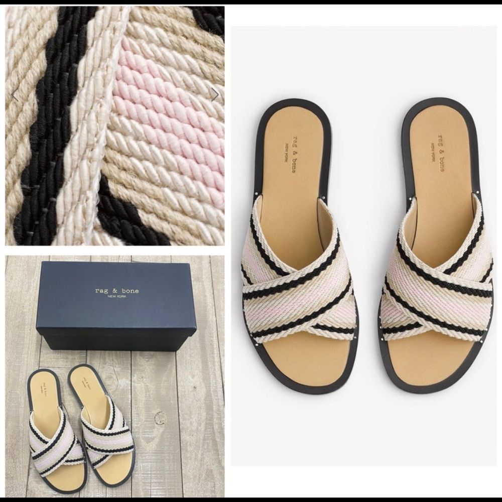 rag & bone Keaton Slide in Pink